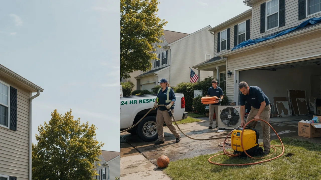 Emergency Water Damage Restoration in Sacramento, PA near me